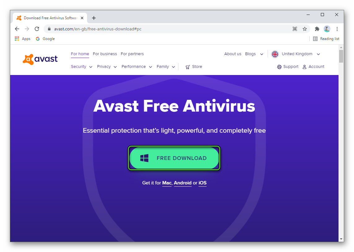 Download free Avast Antivirus